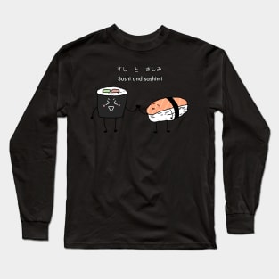 Sushi and Sashimi Long Sleeve T-Shirt